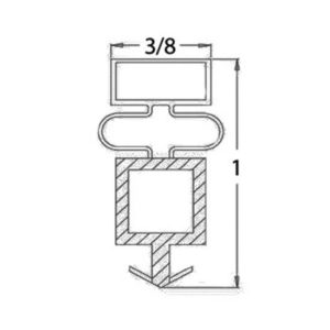 True Part# 872598 Compatible Door Gasket