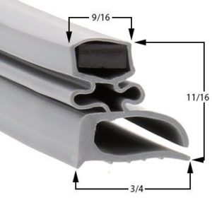 Delfield 15272R12 Compatible Door Gasket Part# (1702001)