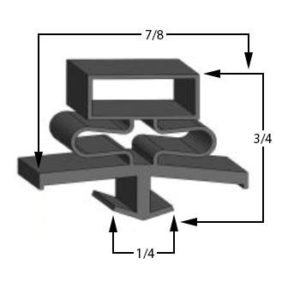 Beverage-Air BB581 Compatible Door Gasket Part# (703-372CAA)
