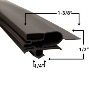 Turbo Air TST28 Compatible Door Gasket Part# (30223M0200)